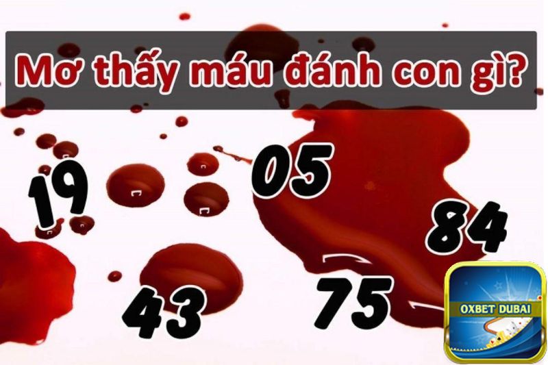 Nằm mơ thấy máu đánh con gì trúng độc đắc?