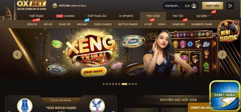 Minh chứng cho sự uy tín của nhà cái Oxbet