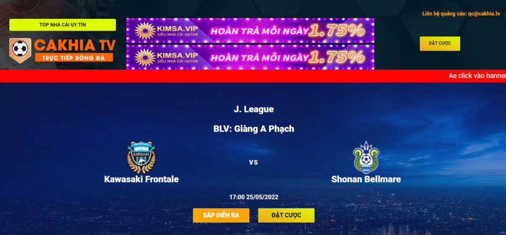 Những lưu ý khi xem bóng đá trên kênh Cakhia TV