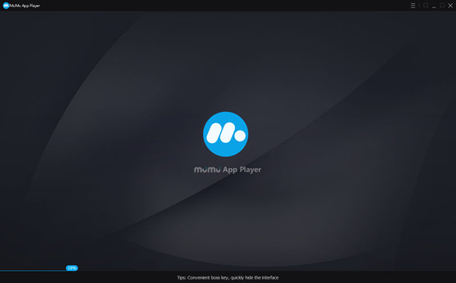 Giao diện của MuMu App Player sẽ được hiển thị trên màn hình