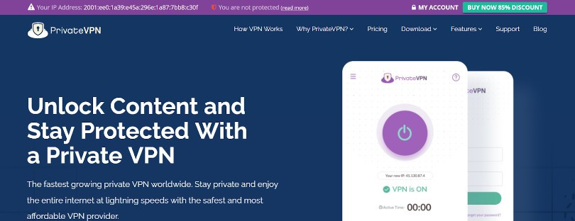 Anh em cần mua bản quyền cho tài khoản để thực hiện cách fake IP bằng PrivateVPN