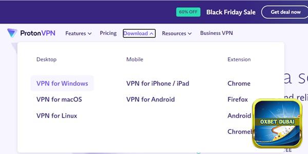 Bạn nhấn chọn mục “Download” và chọn “VPN for Windows”