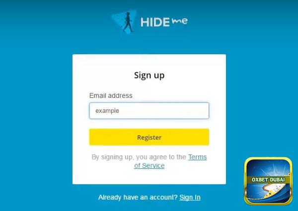 Cung cấp email tạo tài khoản