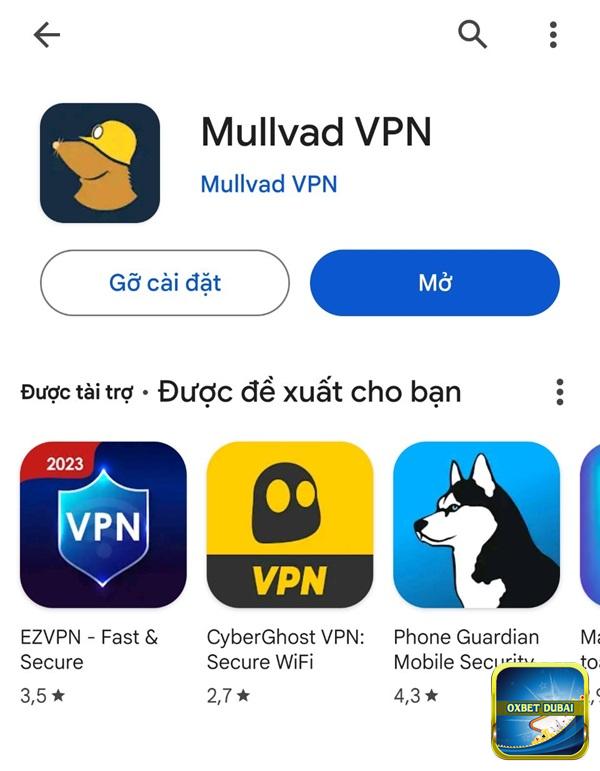 Nhấn “Mở” luôn để vào ứng dụng